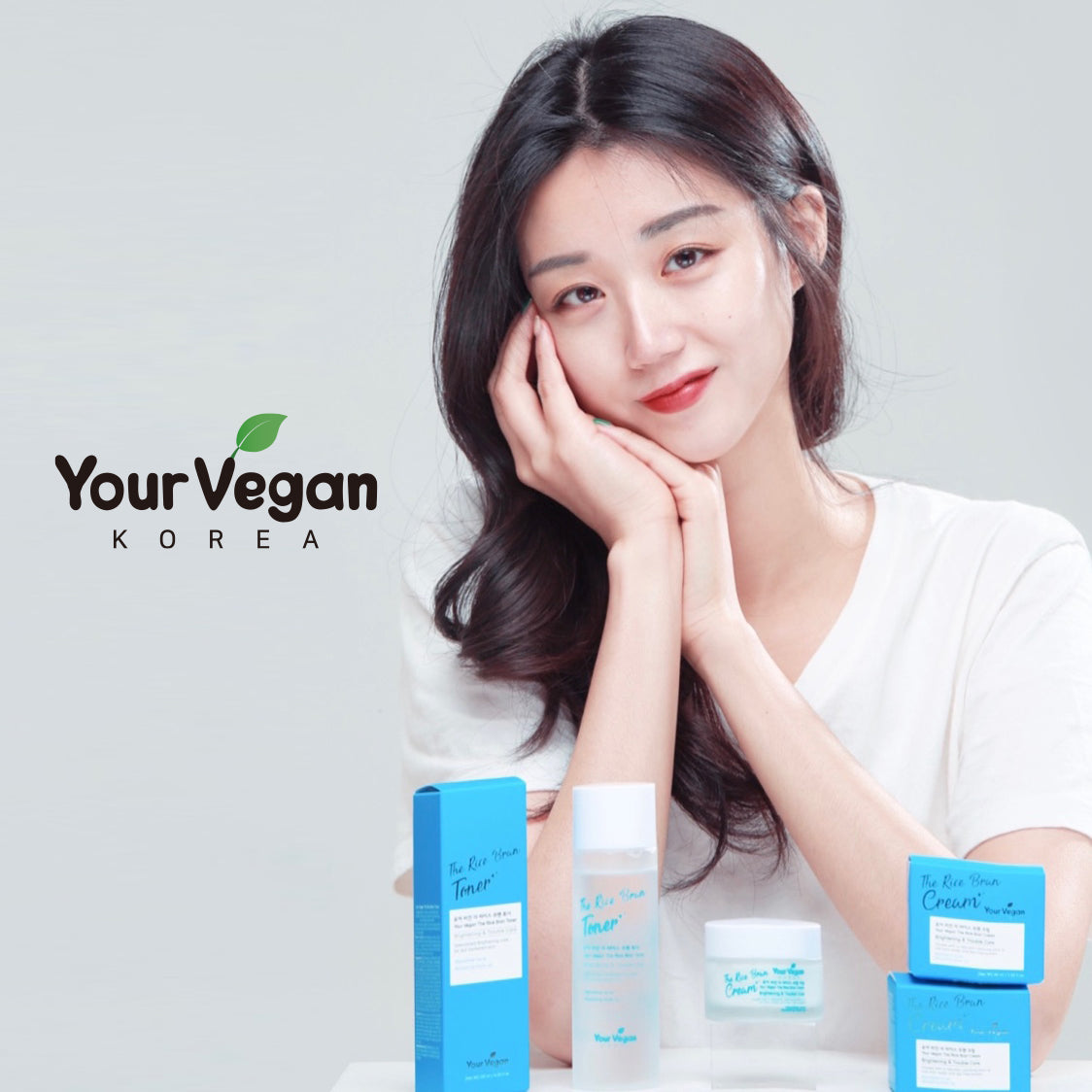 YOUR VEGAN - The Rice Bran Skincare SET - Korean Made