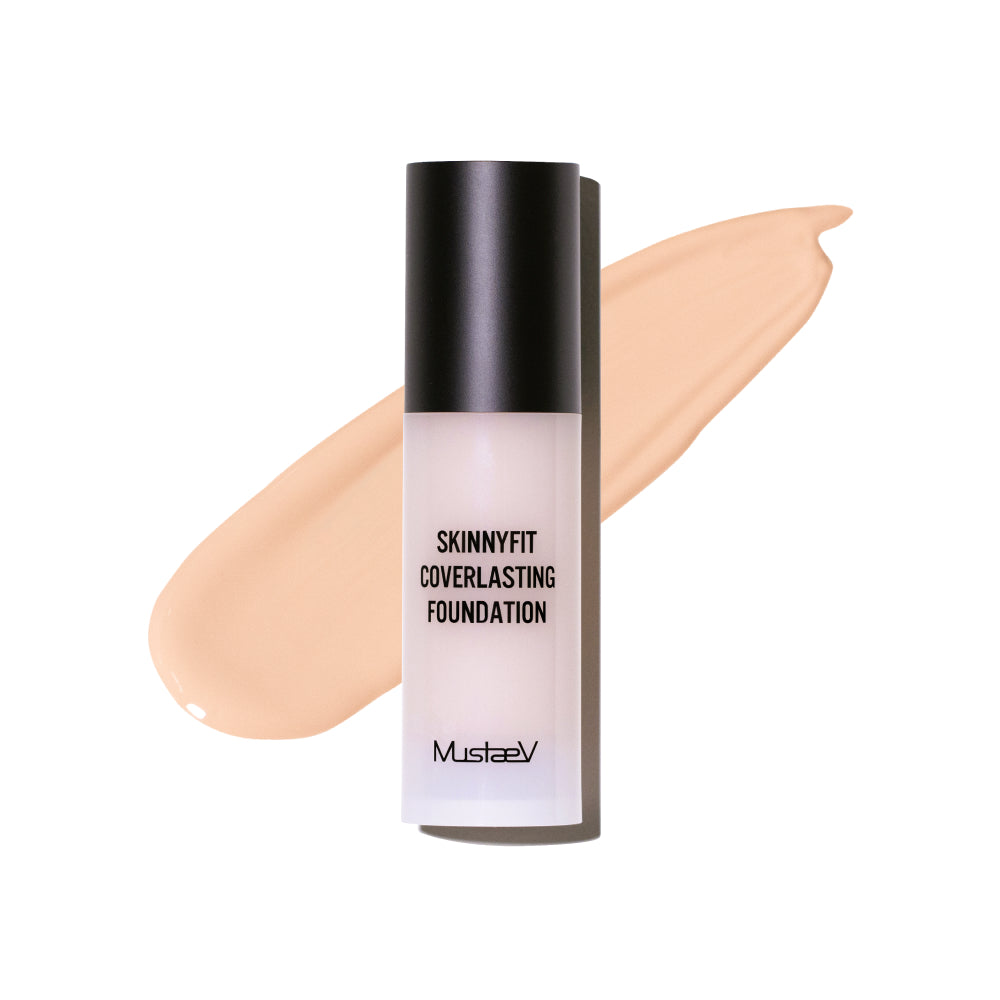 MUSTAEV - Skinnyfit Coverlasting Korean Foundation 21 Vanilla Shade